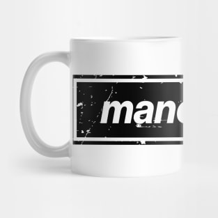 The Manchester Indie Music Mancunian Black Mug